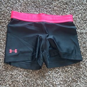 Under Armour Pink/Navy Spandex Size Small